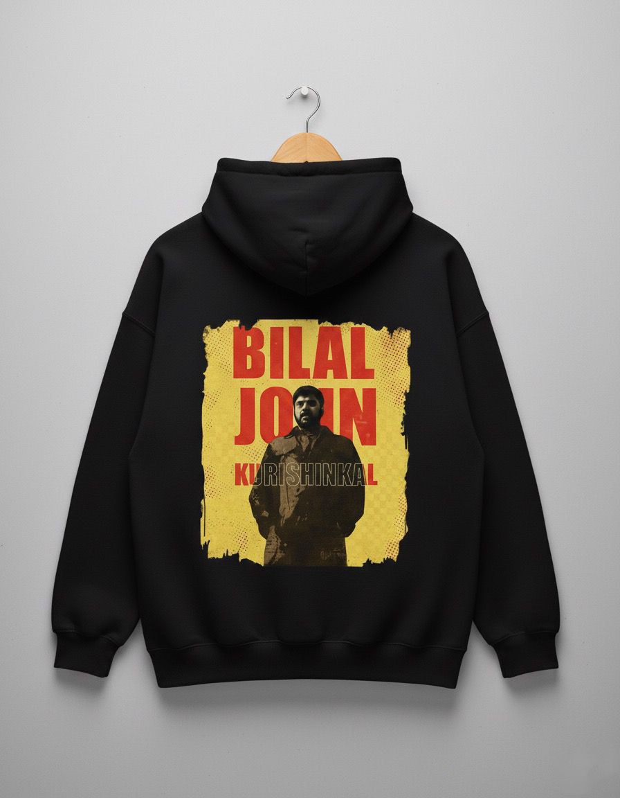 Bilal John Kurishinkal Oversized Hoodie | Big B Inspired | Malayalam Streetwear