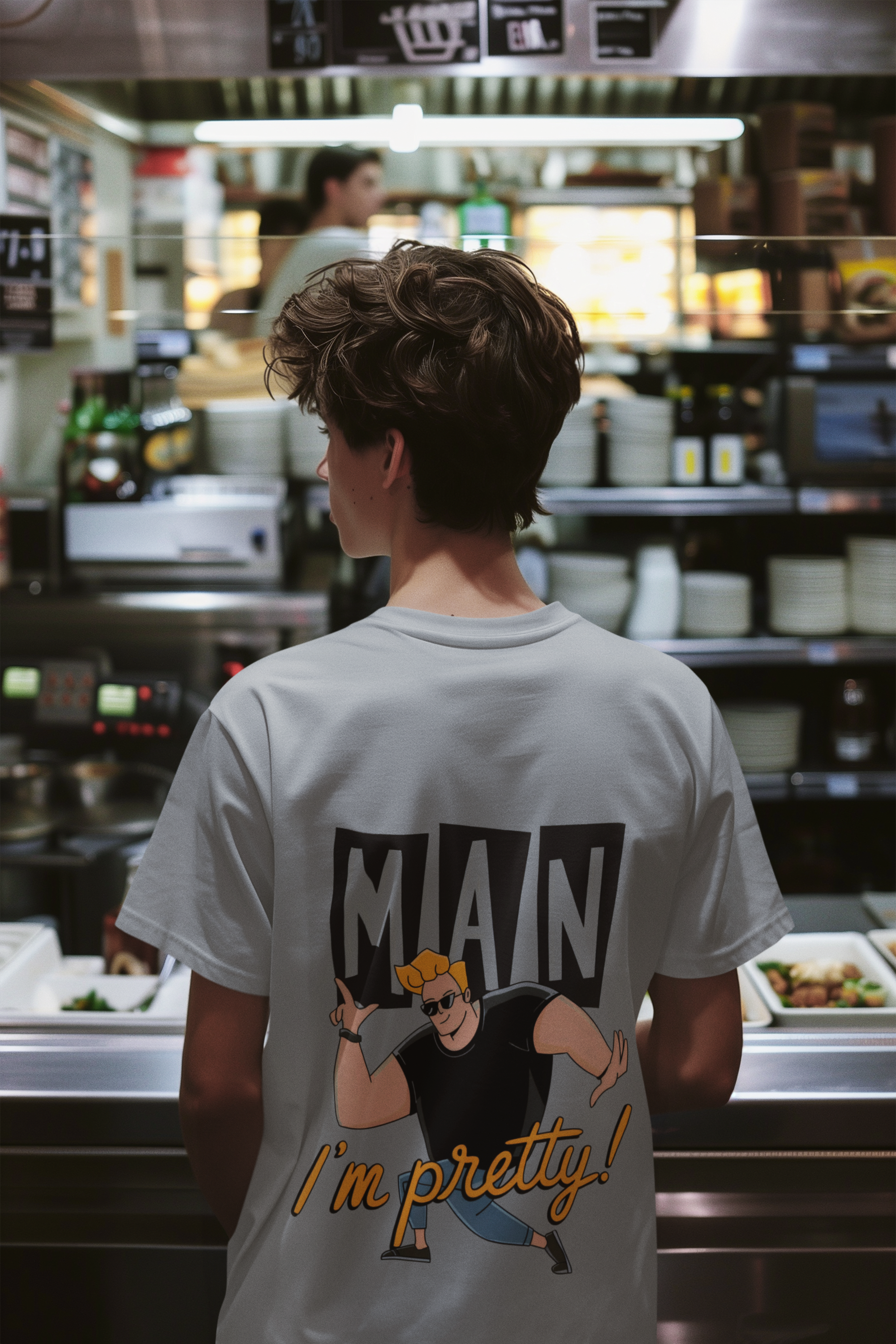 Man… I’m Pretty! Graphic Street Tee