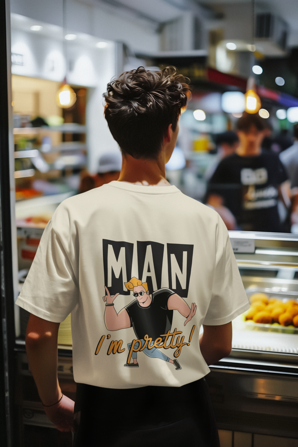 Man… I’m Pretty! Graphic Street Tee