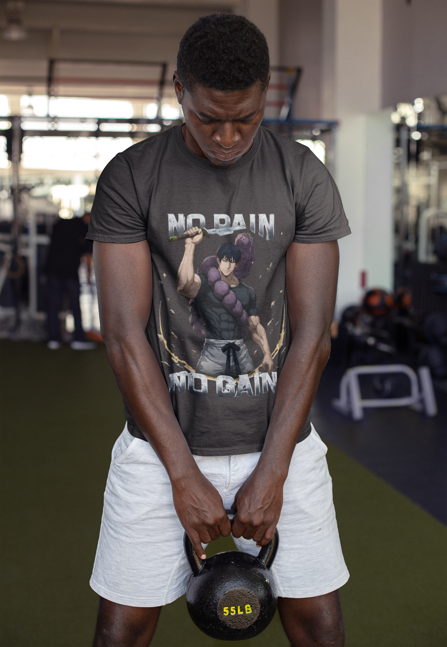 Toji – No Pain No Gain – Workout T-Shirt